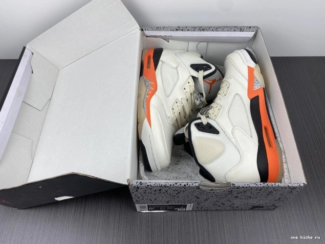 Rep Onekick DC1060-100 Total 5 Orange Jordan Retro 0627